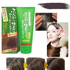 Rishiri Color Treatment Hair Gray Cover Dyed Brown (W397B9E) - Select: Rishiri Brown / 리시리 컬러 트리트먼트 헤어 새치 커버 염색 브라운 (W397B9E) - 선택:리시리 브라운