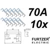 Car Strip Fuses Blade Fuses TFS01 Pack of 10 25A