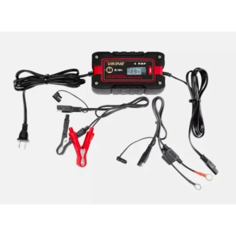 Viking 4 Amp Auto LCD Microprocessor Controlled High Frequency Battery