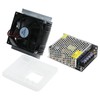 Peltier Cooler with Power Supply Semiconductor Refrigeration Cooling System DIY