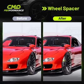 Customadeonly 6x135 to 6x139.7 Wheel Adapters (Hub to Wheel) 6x5.3 to 6x5.5 Spacers for F150 Hubcentric M14x1.5 Lugs (2pcs 2.0" Thick) 87.1mm to 77.8mm Center Bore