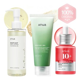 Anua Kit Para Principiantes De 3 Pasos Piel De Cristal 3 Pzs                                                                                          