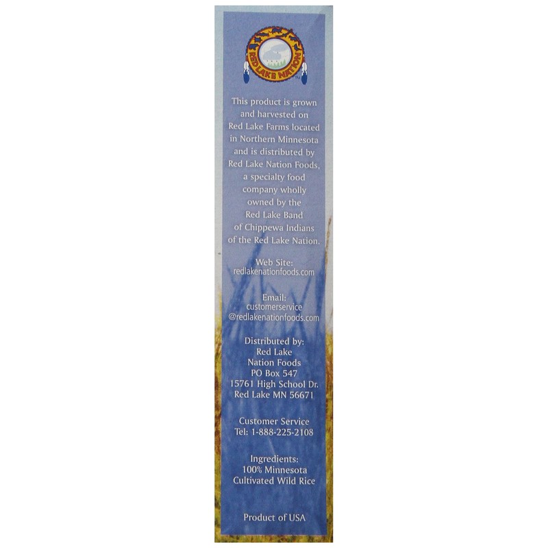 Red Lake Nation 100% All Natural Minnesota Cultivated Wild Rice