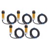 5Pcs Infrared Photoelectric Switch IP54 PNP Normally Open Obstacle Avoidance