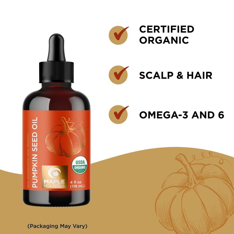 Maple Holistics Organic Large Size Rosemary and Pumpkin Seed Hair
