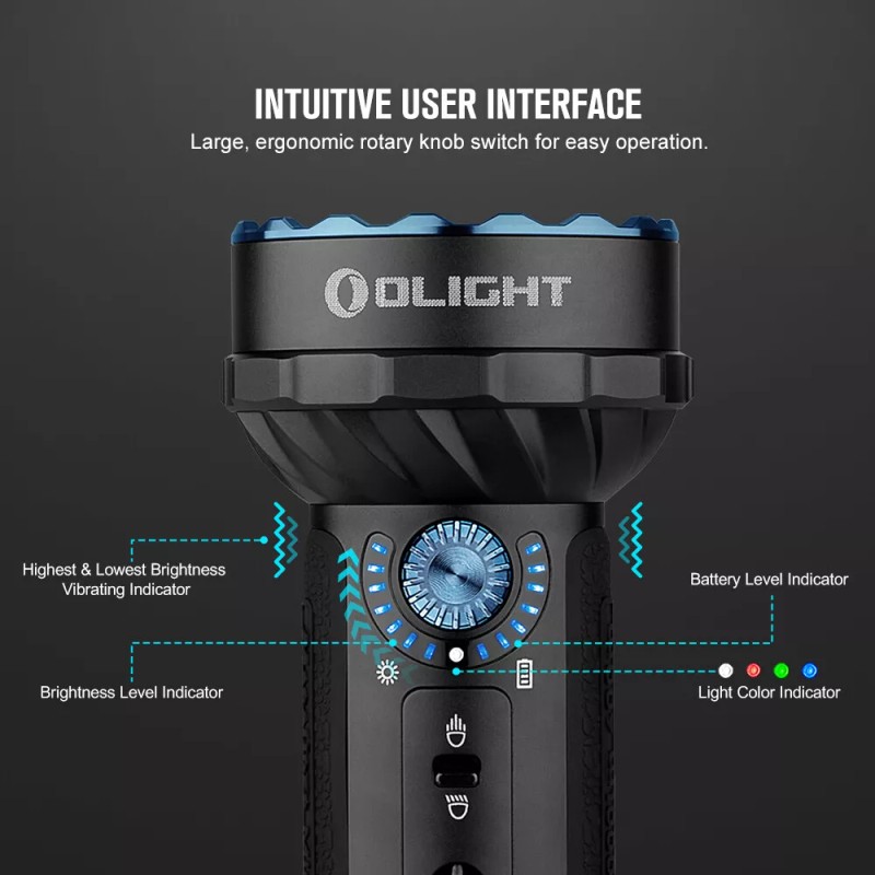 Olight Marauder mini Powerful Flashlight 7000 Lumen Max Output RGB