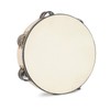 LIEKE Tambourine for Adult kids 8 Inch Goatskin Hand Held