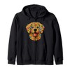 Whiskers and Loops Meet the Fruit Loops Cat Hooded Jacket,