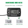Yooreal Digital Self Powered Tach Hour Meter,Maintenance Hours,Waterproof for Riding
