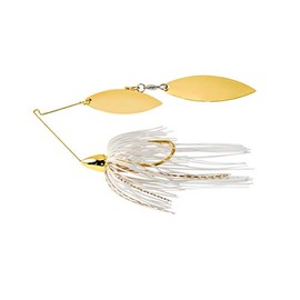 War Eagle Custom Lures WE12GW01G 1/2 Double Willow Gold Frame White Gold