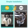 Gas Stove Knob Locks Protecting Kids and Pets; Oven Knob