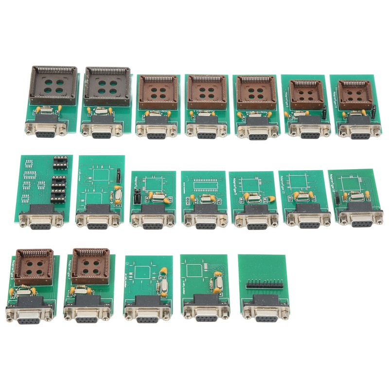 19 Pcs UPA Full Adapter Programming Eeprom Board Clip Adapter