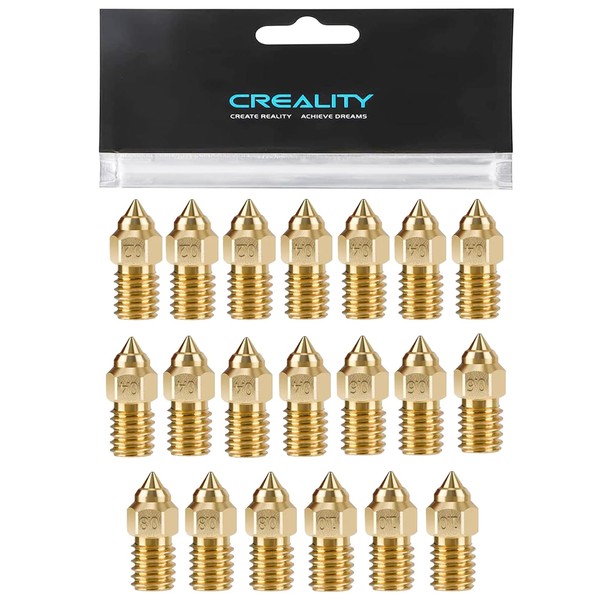 KOYOFEI 20PCS Brass Nozzles for Ender 3 V3 SE, 3D