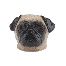 Quail Ceramics Fawn Pug Face Egg Cup