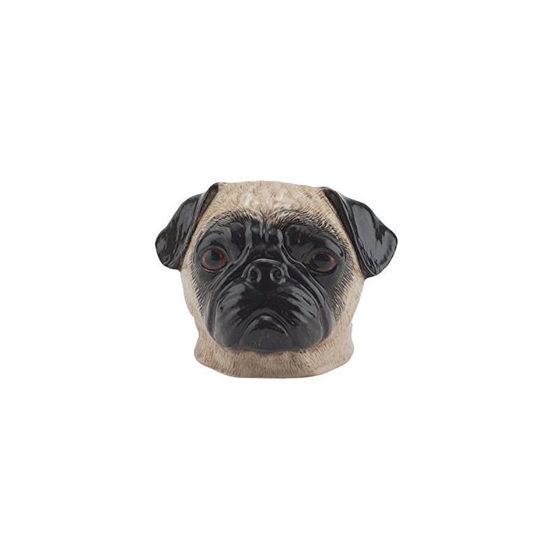 Quail Ceramics Fawn Pug Face Egg Cup