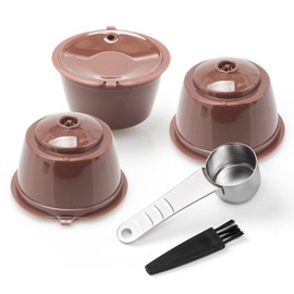 HAILASRE Dolce Gusto Refillable Coffee Capsules Reusable Compatible with Dolce Gusto (V1)