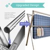 YACASA Clothes Drying Rack, 79 inch Heavy Duty Stainless Steel