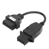 30cm Car OBD2 Diagnostic Cable Adapter 8PIN to 16PIN Plastic
