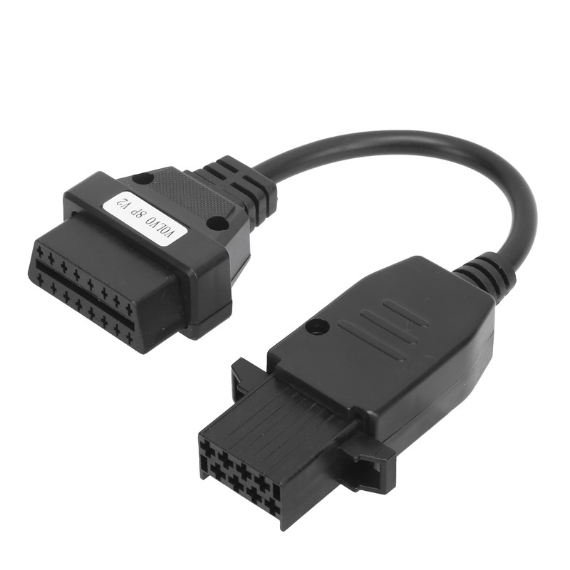 30cm Car OBD2 Diagnostic Cable Adapter 8PIN to 16PIN Plastic