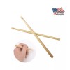 N/A 2 Drumstick Pencils Wooden Musical Drum HB Pencil Novelty
