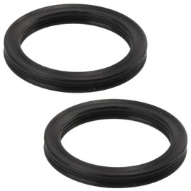 AERZETIX - C76541 - Set of 2 Double Acting Square X-Ring Seals Ø17.13 x 2.62 mm - Quad'ring - Operating Temperature -30 +200°C - Made of FPM Rubber
