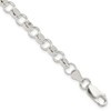 925 Sterling Silver 6mm Belcher Chain Bracelet 7.5 inch