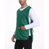 Xeoxarel 3 Pack Unisex Cobbler Apron with 3 Pockets Vest,