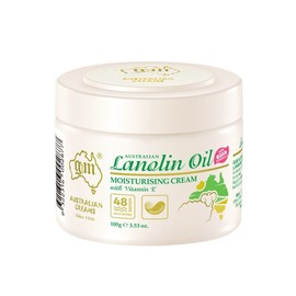 G&M Australian Creams by G&M Cosmetics Lanolin Oil Moisturising Cream with Vitamin E 100g