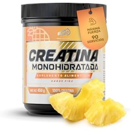 BPN PRO  Creatina Monohidratada 100 Pura Sabor Piña  Creatine Powder para Fuerza, Energía y Rendimiento  90 Porciones  Suplemento Gym Sin Gluten,