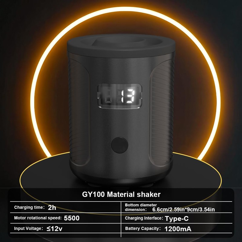 Tattoo Ink Mixer, Mini Vortex Shaker, Suitable for Tattoo Ink,