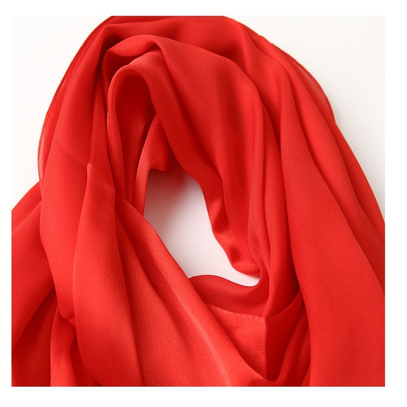 Bellonesc Silk Scarf 100% silk Long Lightweight Sunscreen Shawls for