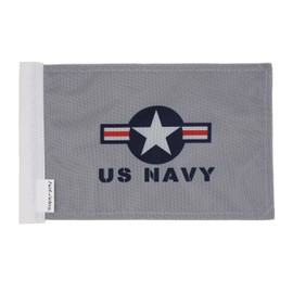 Hot Rides Durable Sleeve Boat Car Motorcycle Flag For Car and Boat US Air Force Navy Roundel 6 x 9 Inch