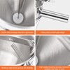 DEWIN Piston Funnel, Dough Dispenser Gravy Funnel Sauce Gun Dispenser