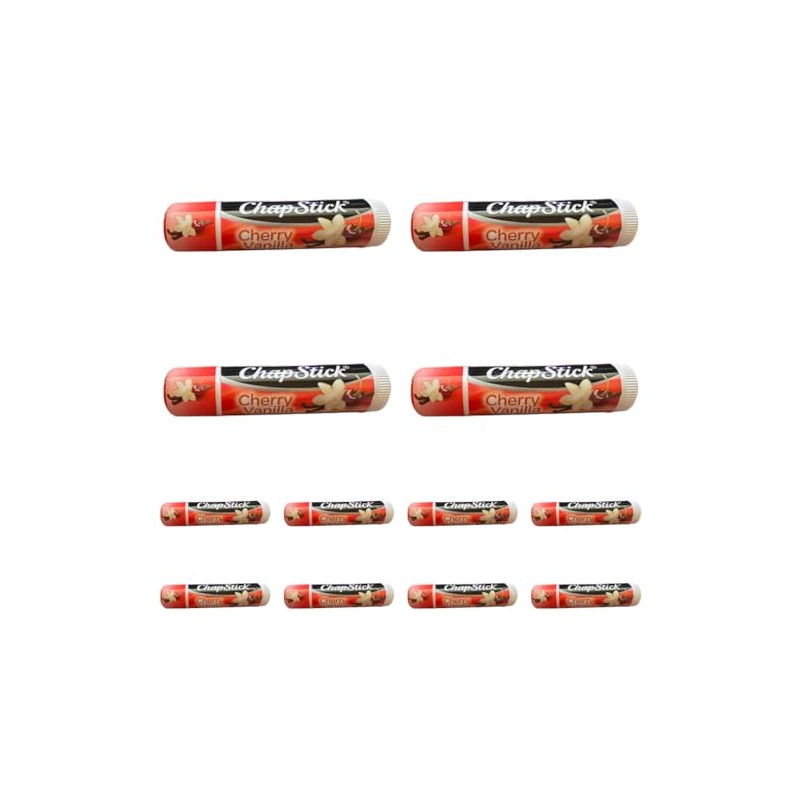 ChapStick Cherry Vanilla Flavored Skin Protectant Lip Balm - Great