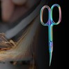 Curved Cuticle Scissors Extra Fine Precision Nail Skin Trimmer Professional