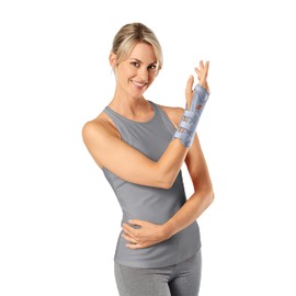 SPORLASTIC MANU-HIT CARPAL 07233 Carpal Tunnel Syndrome Orthosis Left Size XL Black