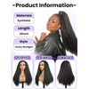 catti 3 In 1 Half Wig Kinky Straight Synthetic Hair
