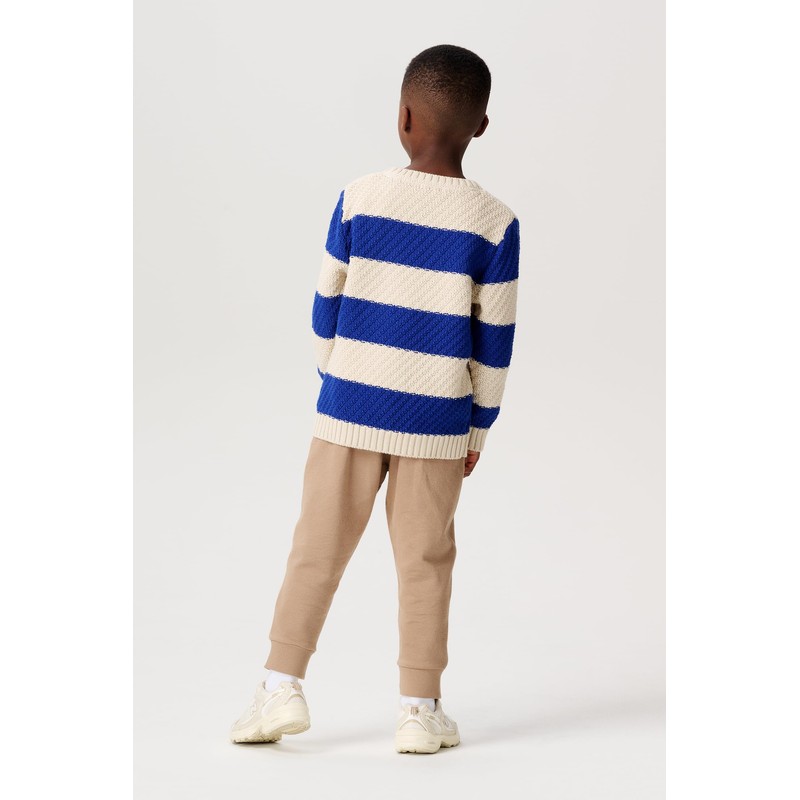Noppies Hinojal Boys' Long-Sleeved Stripe Pullover, Fog - P873