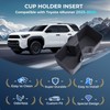 KATORN Center Console Cup Holder Inserts for Toyota 4Runner 2026