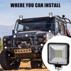 X-STYLE LED Work Light, 12V 24V Fully Waterproof 168W Wide
