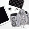 Mudoulu Organizer Travel Case for Cables, Multi-Layer Mesh Design Cable