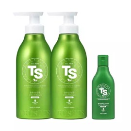 TS 올뉴 TS 샴푸 500g 2개 + TS 골드플러스 샴푸 100g 1개 All-New TS Shampoo 500g 2 Pieces + TS Gold Plus Shampoo 100g 1 Piece