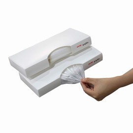 HAIM Living PICK ME! - Zipper Bag and Plastic Bag Dispenser Pack of 5, Simple and Easy (White)