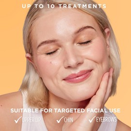 Smooth Appeal Facial Wax Wand, Precise & Mess-Free Hair Removal, Enriched with Soothing Calendula Extract, Includes Wax Strips, Ideal for Upper Lip, Brows, Chin, Quick & Easy Heating, On-the-Go Waxing