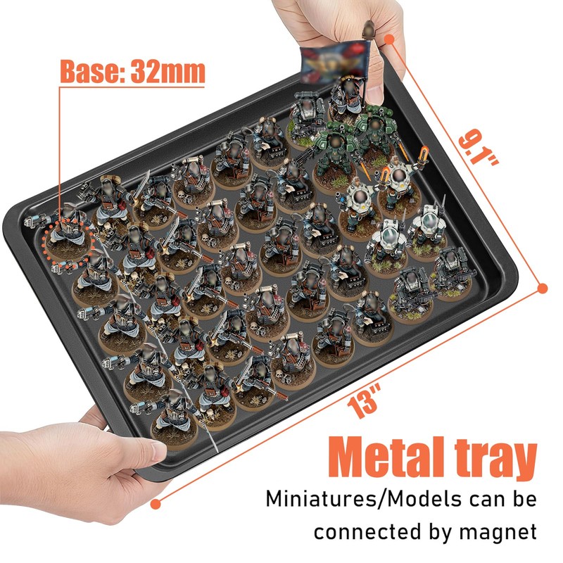 WELIDAY Miniature Storage Case for Collectibles, Miniature Display Cases with
