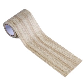 3.1inx15ft Wood Grain Repair Tape, Self-Adhesive Realistic Wood Duct Tape Roll Multipurpose Patch for Tables Doors Baseboard Windows Floors Chairs Furniture Renovation Handicraft Diy (Light Gray)