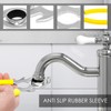 12Pcs Carbon Steel Faucet Aerator Removal Wrench Reduce Splash Faucet