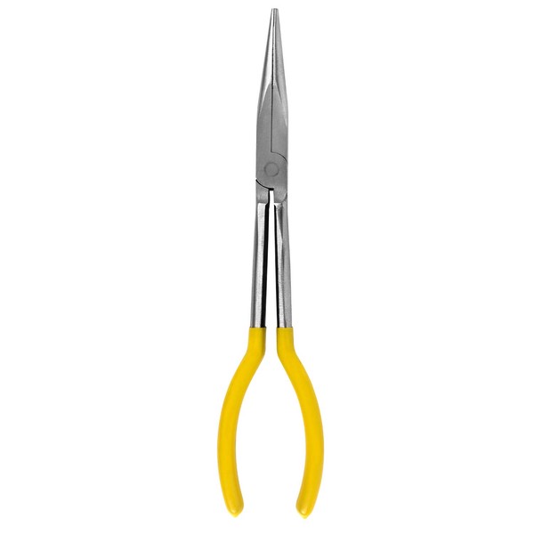 QWORK® Long Reach Needle Nose Pliers, Long Reach Electronics Pliers,