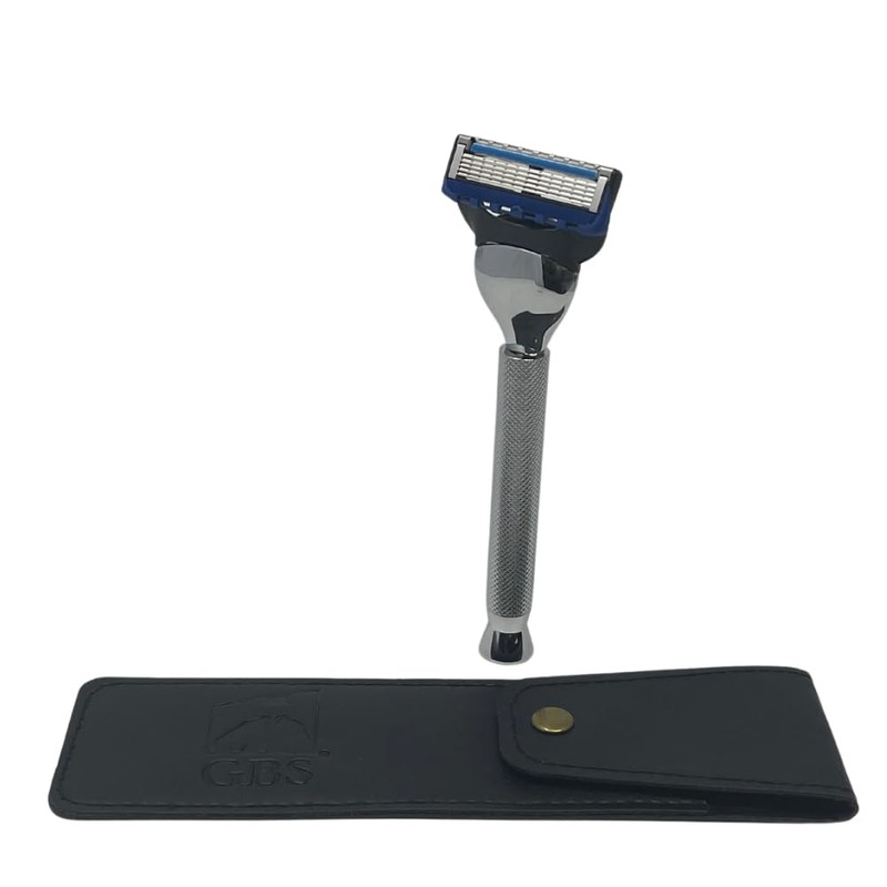 5 Blade Heavy Duty Razor All Chrome -- From GBS
