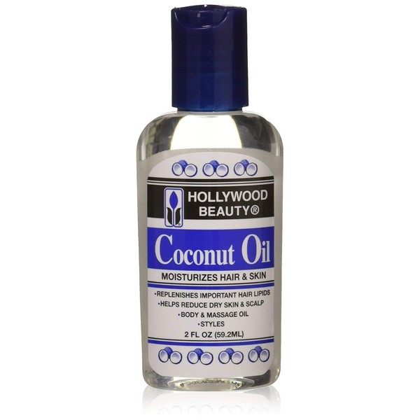 Hollywood Beauty Coconut Oil, 2 Ounce
